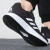 阿迪达斯 （adidas）男鞋 2024夏季新款运动鞋透气轻便休闲舒适缓震耐磨休闲鞋跑步鞋 GW8336/黑白/网面透气 42.5