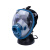 海固（HAI GU）HG-800A空呼面罩-宝蓝灰硅胶全面罩1个