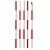 苏州昌盛测量用花杆3米/5米标杆测量尺工程测绘花杆标尺标杆红白 3米活节