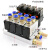 气动电磁控制阀组合汇流板底座阀岛4V310一10电子阀气缸电磁阀组 4V310阀组 5位 电压：AC220V 默认配1