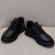 Baldauren男鞋皮质商务休闲皮鞋 内增韩版青年时尚潮流运动板鞋 白色 39
