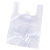 蓓尔蓝WAB0351白色透明食品塑料袋一次性手提背心包装袋36*58（100个）