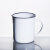 铸固 搪瓷量杯 实验室带手柄内含刻度搪瓷杯白瓷缸白瓷量杯 1000ml 