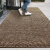 鹿色商用地垫防滑地毯可裁剪除尘去污脚踏垫环保菠萝纹条纹脚垫 深灰色 50x80cm