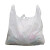 洛港 白色 宽55*高80加厚款150个 大号白色手提塑料袋加厚搬家打包透明手拎袋子特大背心超大方便袋