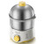 小熊煮蛋器 双层迷你智能定时304不锈钢蒸蛋器煮蛋机蒸蛋机家用早餐神器自动断电 ZDQ-A07U1