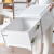 互动空间（HDKJ）收纳柜抽屉式储物柜子衣物整理箱透明塑料家用加厚内衣收纳盒衣柜 白色 24L(深45宽30高18)