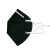 耐呗斯 KP95口罩 阻燃焊接活性炭工业口罩 耳戴式无阀 外置鼻梁 NBS9516CP 50只/盒