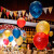 孩派（HihgParty）亚光气球100个婚礼装饰求婚生日布置结婚开业会场派对儿童气球 橙色＋黄色（100）个