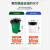 海斯迪克 HK-369 加厚型垃圾袋 工业型垃圾袋 商用工业办公专用 黑色回收袋塑料袋 平口90*110cm 50个
