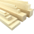 DIY手工模型材料小木条木方木线条木块实木樟子松木条材料122CM长 方形0.6*0.6*122cm 10支
