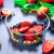 Ocean泰国进口玻璃沙拉碗水果盘泡面透明汤碗家用甜品餐具三件套装