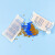 冰禹 硅胶颗粒干燥剂 货柜箱包衣柜被子吸湿袋防潮珠 橙色10g装(50包) BYyn-473