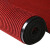 上陶鲸 PVC双条纹地垫 防滑吸水脚垫楼梯走廊玄关地毯门垫 暗红色1.2*1m（要几米长拍几件）