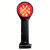 鑫尚为 XINSHANGWEI LED双面方位灯FL4830底部磁力吸附充电式铁路信号灯SW2160A 1W 红色