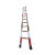 晟泰邦 红白竹梯  含梯套 喷红白荧光漆(单位：套) 4米 11级