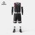 准者新款篮球服套装男女大学生篮球比赛训练DIY定制团购队服 纯正黑 L(175-180CM)