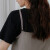 十月妈咪防辐射服孕妇装新款拼接银纤维针织吊带衫孕妇怀孕期上班族电脑 灰色 XL