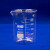 冰禹 BY-7002 玻璃烧杯 耐高温刻度杯 加厚玻璃仪器 实验器材 小学科学实验室烧杯 300ml