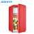 奥克斯（AUX）91升复古冰箱小型大容量家用租房电冰箱化妆品静音强劲网红冰箱冷藏冷冻节能电冰箱BC-91K1AW 红色