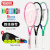 天龙（Teloon） 网球拍初学者男女大学生碳素复合一体训练网拍单拍 SensusX 8色可选+4个训练球