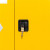 广立顺 防爆柜 锂电池危化品储存柜化学品酒精工业防火安全柜 90加仑黄色