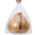 蓓尔蓝WAB0351白色透明食品塑料袋一次性手提背心包装袋36*58（100个）