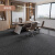 地毯大面积地垫卧室全满铺房间办公室拼接客厅方块加厚商用  沥青 浅灰色