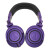 铁三角（Audio-technica） ATH-M50x头戴式监听耳机可折叠专业全封闭音乐耳机 M50X 紫色