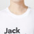 Jack Wolfskin狼爪T恤男 吸湿速干 春夏新款圆领舒适短袖T恤1806121 ZZ 5818376白色5000 S码170/92A
