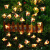 嗣音太阳能灯装饰闪烁彩光星星灯串户外水花园景观庭院节日彩灯 太阳能--满天星22米200灯头(8模式暖光)