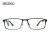 SEIKO 精工 男款黑色镜框镜腿钛材金属眼镜架眼镜框HC1009 193 56MM