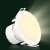 雷士照明（NVC）筒灯 led筒灯天花灯 4W（开孔75mm）白色灯面3000K黄光