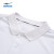 鸿星尔克（ERKE）男装短袖t恤2024夏季红星男士polo衫休闲透气运动跑步上衣白色R 正白227（100%聚酯纤维） L（170）