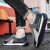 迪特丹男鞋夏季2024新款透气防滑防水跑步鞋软底运动鞋工地工作鞋子男 YJ-K211灰色 39