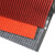 赫思迪格 JG-238 PVC复合底双条纹地毯 进门地毯 大红色 宽1.8米*1米（要几米拍几个）