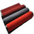 金诗洛 复合双条纹地垫 pvc入户进门垫子防滑吸水脚垫防尘迎宾毯 深红0.8*1.2M JM0085