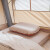 挪客（NatureHike）户外3D舒适静音海绵枕 露营旅行便携易收纳充气枕 杏黄色
