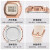卡西欧（CASIO）手表全国联保GSHOCK小方块时尚防水运动液晶显示女表女神节礼物 GM-S5600PG-4(柔和裸粉玫瑰金)