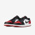 耐克（NIKE）【潮】Nike Air Jordan aj1板鞋男子新款低帮休闲缓震运动鞋 553558-161（黑红脚趾） 42.5
