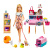 芭比（Barbie）女孩娃娃六一礼物过家家玩具女孩礼物-芭比宠物商店套装GRG90