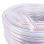 米奇特工 PVC水管纤维增强软管蛇皮管自来水塑料网纹管 内径25MM 壁厚3MM 50米 