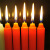 创悟邦 蜡烛 停电应急照明长杆蜡烛 FB1625 白色 加粗款1.7*18cm 10支