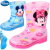 迪士尼（Disney）儿童雨鞋 男女童中筒防滑雨靴 15492 米妮粉32码