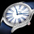 欧米茄（OMEGA）全球联保碟飞系列新款镶钻时尚瑞士石英女士腕表 428.17.36.60.04.001白盘织物