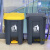 废料化学品分类垃圾箱脚踏垃圾桶锐器加厚型塑料加厚大桶针筒 68L特厚脚踏桶-灰盖 高韧性+2卷