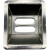 定制户外垃圾桶配件方形圆形不锈钢烟灰缸分类标识物业垃圾箱内胆 圆形不锈钢烟灰缸直径14.7cm