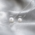 曼蒂娅925银珍珠项链女个性小清新气质百搭珍珠贝珠锁骨链颈链首饰礼物 单珍珠项链10mm