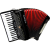 鹦鹉（YINGWU）鹦鹉牌手风琴60 96 120BS三四排簧初学成人考级演奏支持厂家直发 60贝司 黑色 YW823/34键