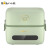 小熊 DFH-B12K5电热饭盒插电式微电脑可预约保温上班族便携式双层加热饭盒不锈钢内胆1.2L 